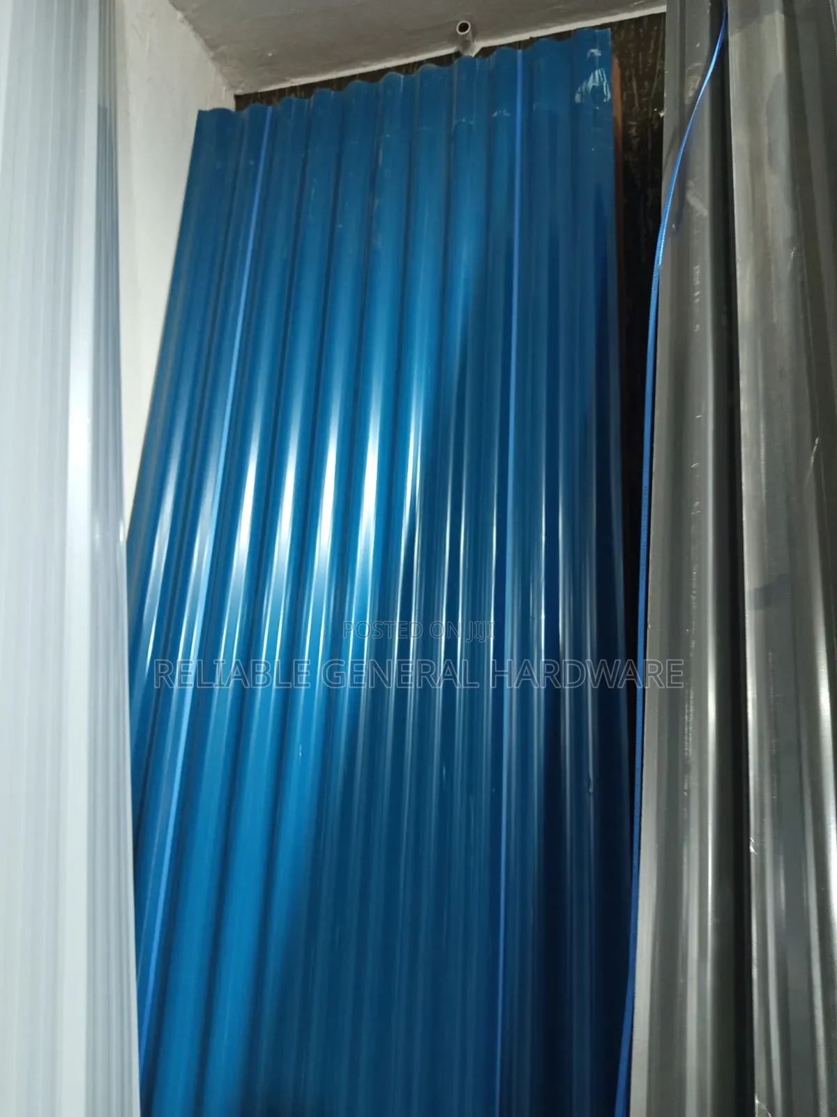 Ordinary Corrugated Iron Sheets Blue G.30 Kiboko or Maisha