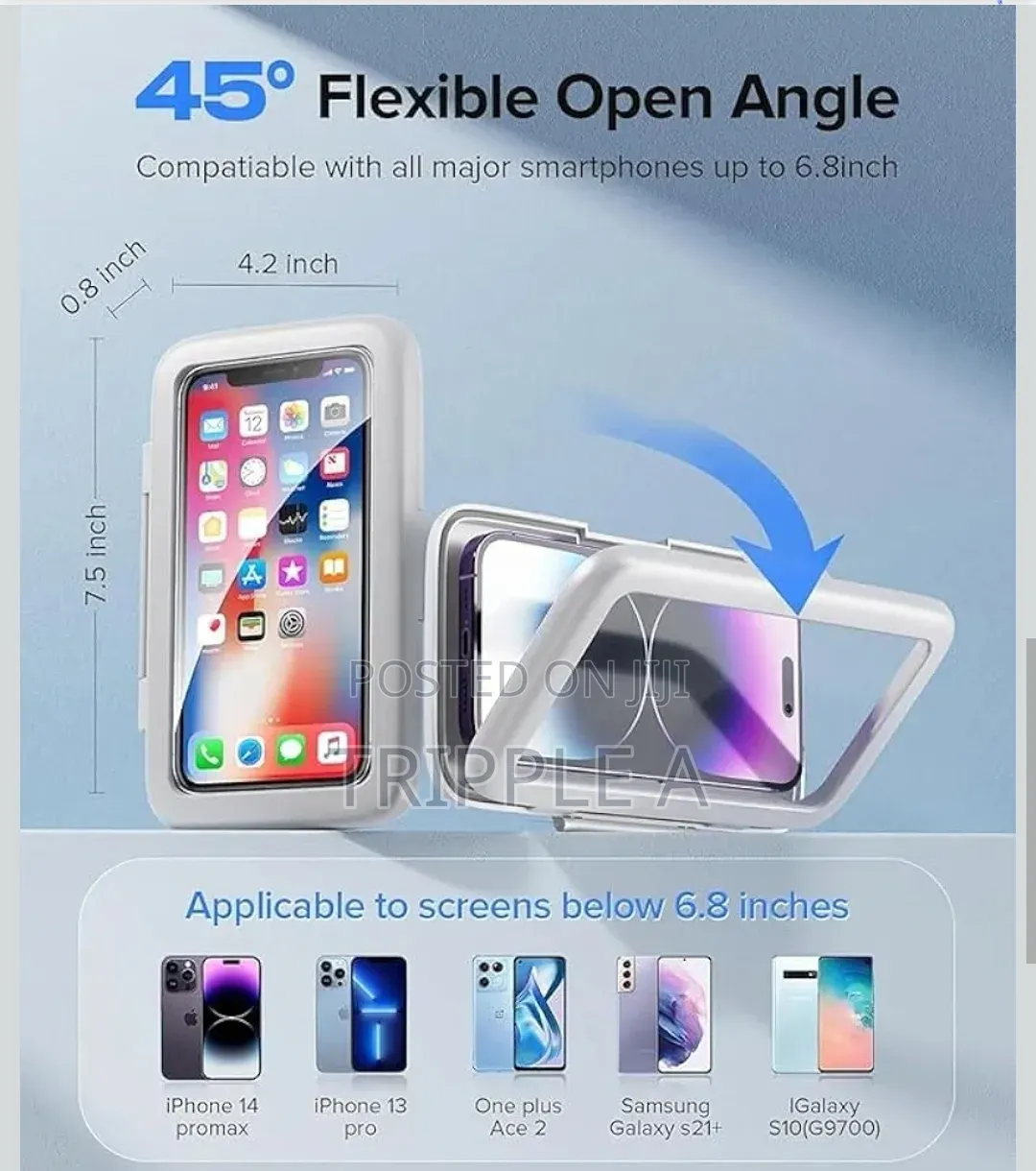 Waterproof Shower Phone Holder