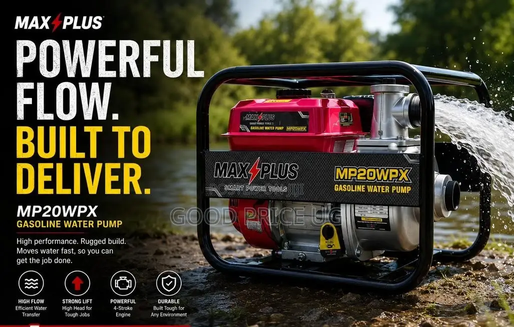 Max Plus Mp20wpx Gasoline Water Pump