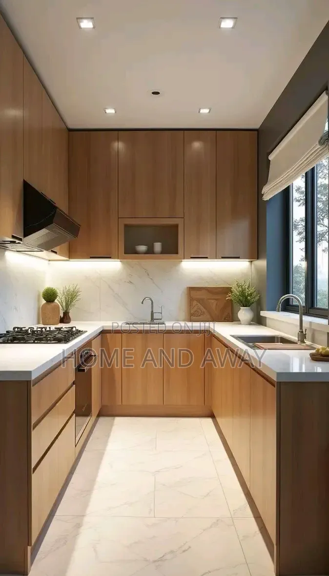 Kimberly Modern Kitchen Cabinets From 990,000/- Per Running Meter