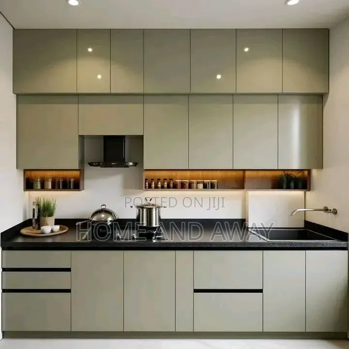 Benson Parallel Mini Kitchen Cabinets From 4,000,000/- In Any Colour