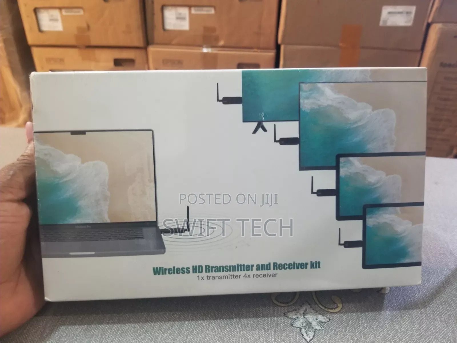 Wireless Hd Transmitter And Reciever Kit 4 In 1
