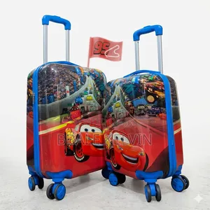 Kids Plastic Suitcase 2pc Set