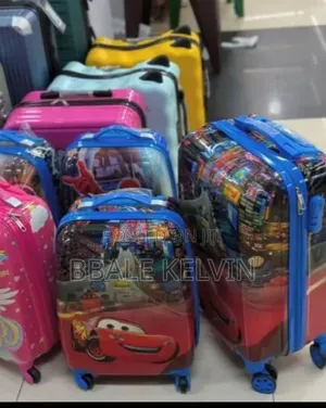 Kids Plastic Suitcase 2pc Set