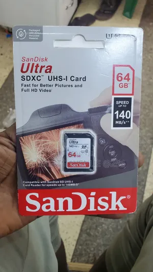 Sandisk Ultra 64gb Sdxc Uhs-i Memory Card.