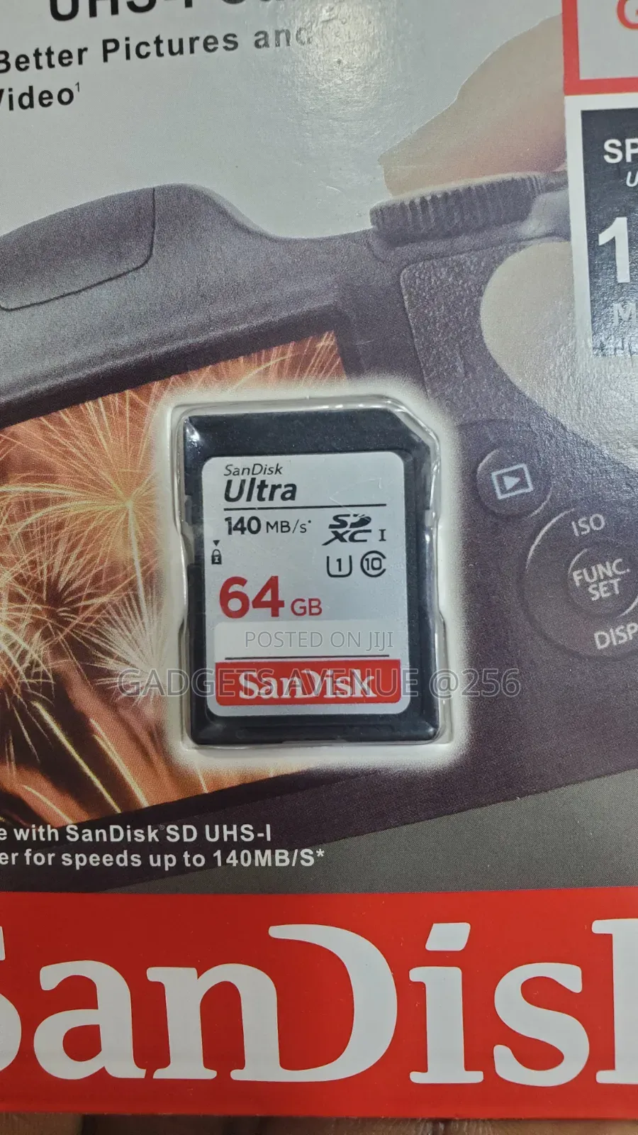 Sandisk Ultra 64gb Sdxc Uhs-i Memory Card.