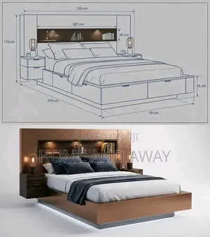 Floating Box Beds in Any Colour With Delivery Setup