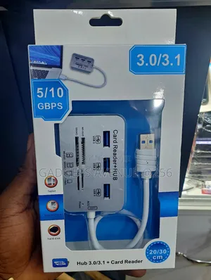 Usb 3.0/3.1 Hub and Combo Card Reader Designed for High-Speed Data