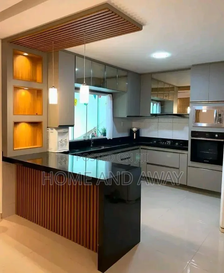 Alaska U Shape Design Kitchen Cabinets In Any Colour