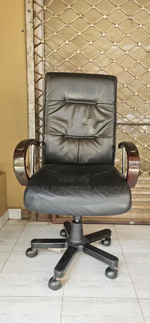 Pure Hard Leather Executive Mega Office Chair