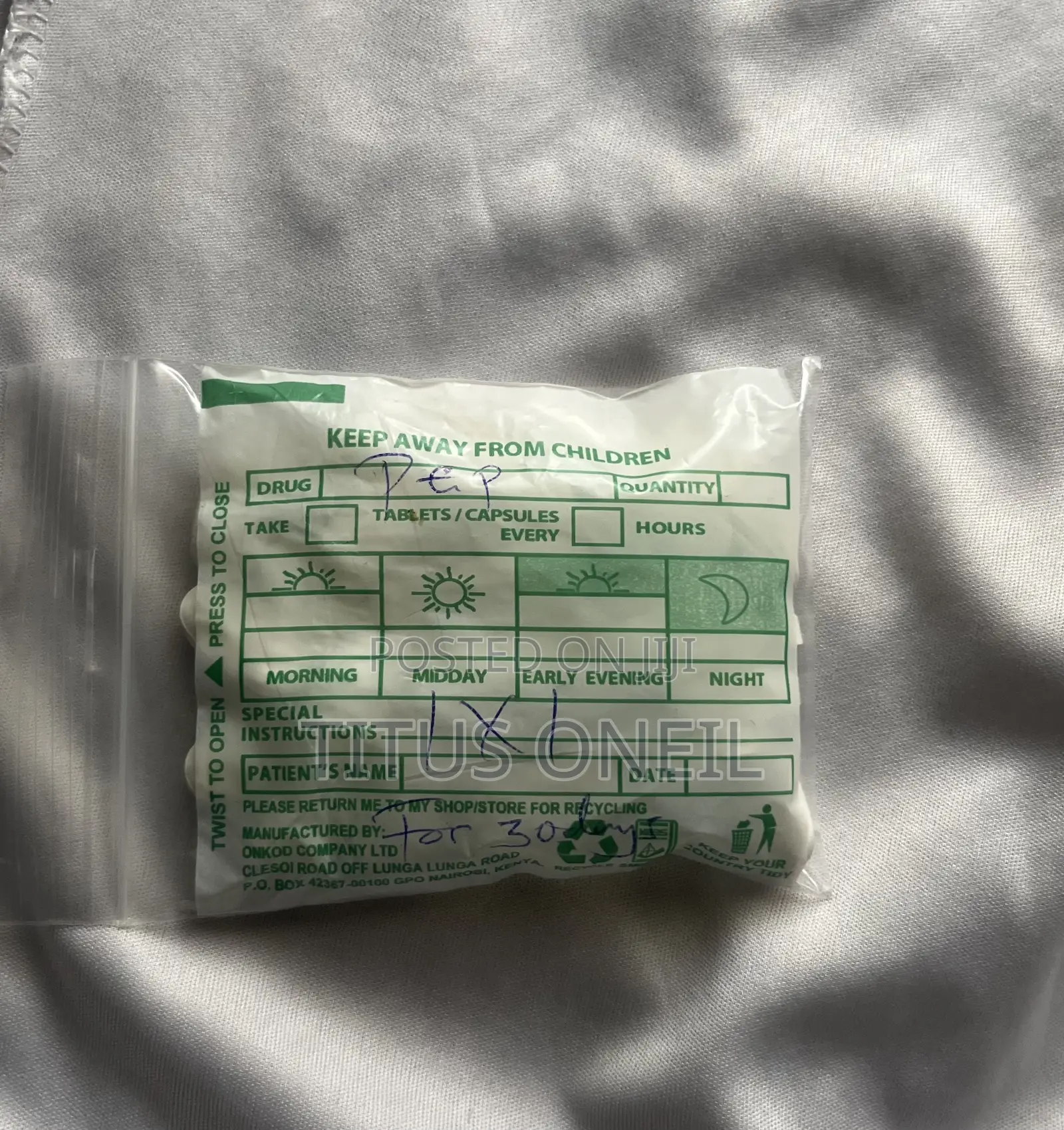 Pep Post Exposure Prophylaxis