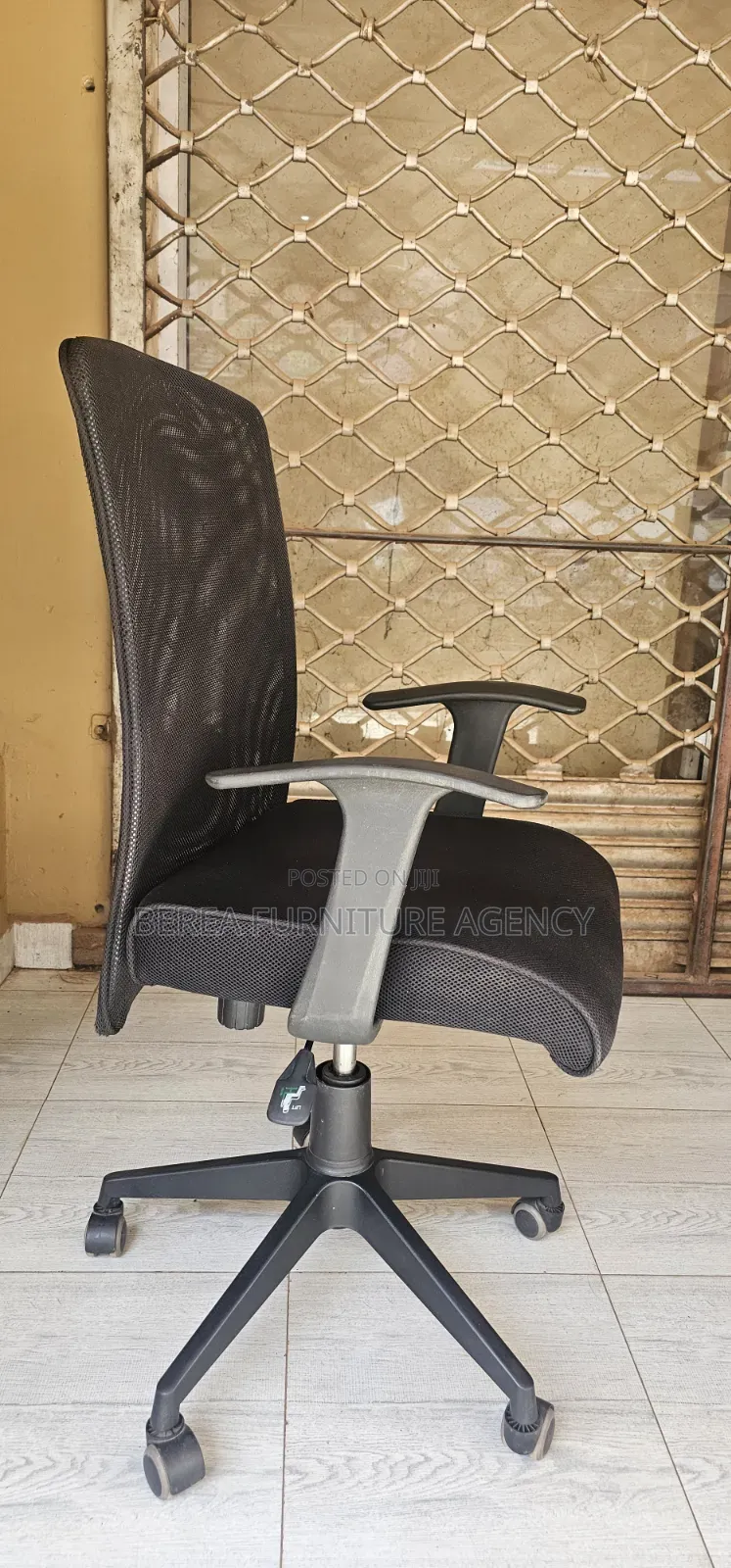 Mid Bac Mesh Simple Adjustable Chair