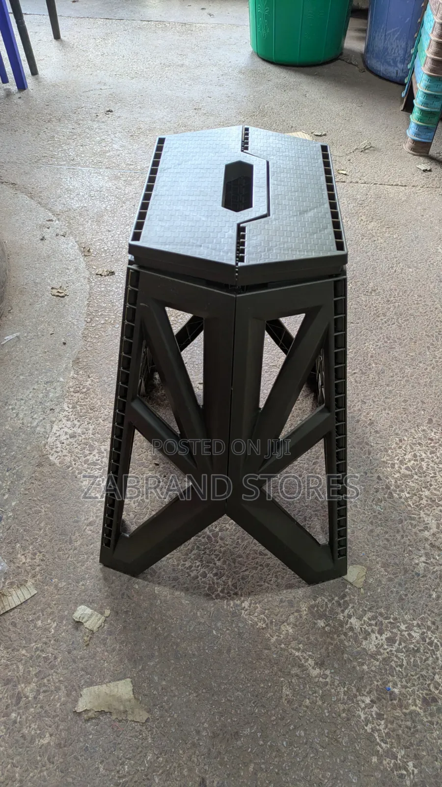 Foldable Hard Plastic Stool