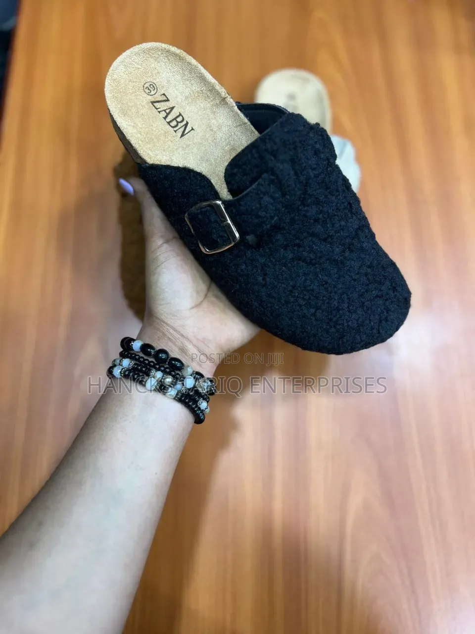 Textured Zabn Brand Slip-on Mule Clogs.