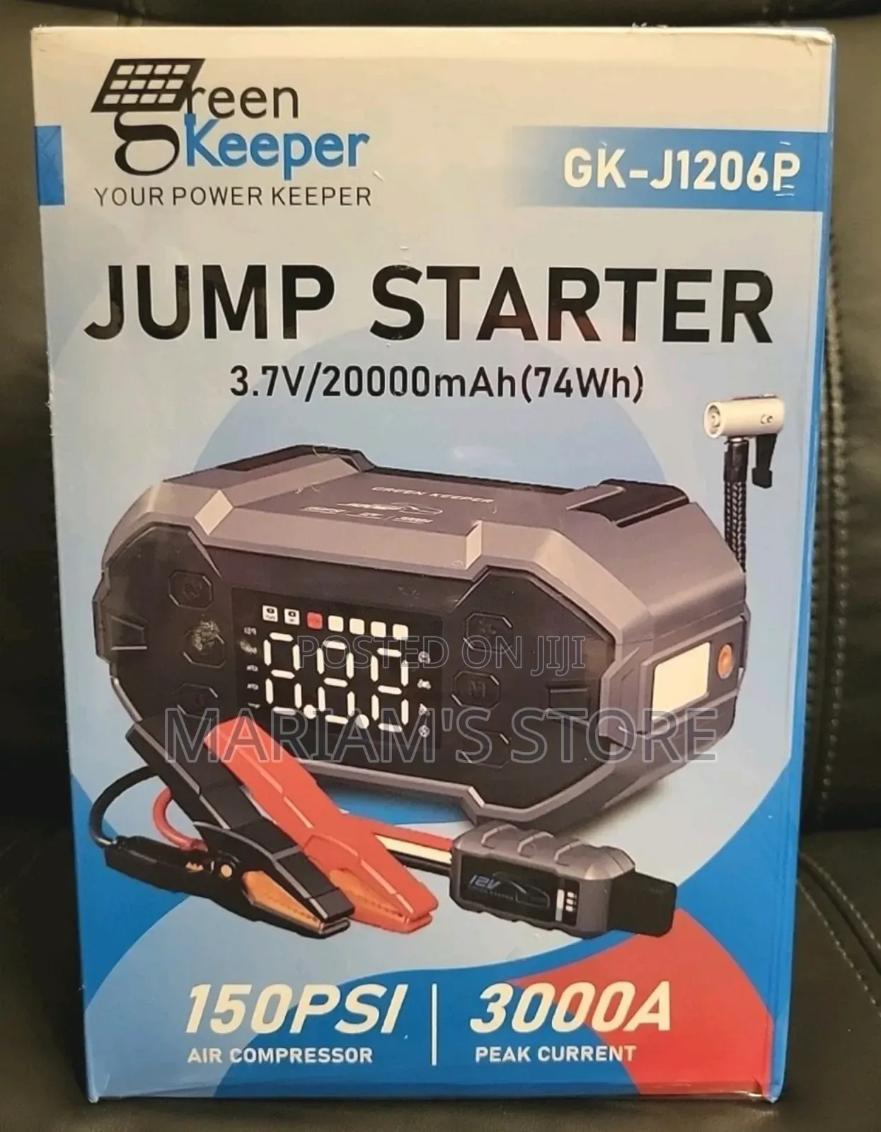 Pro-Jump Starter to Boost 12v Vehicle Batteries