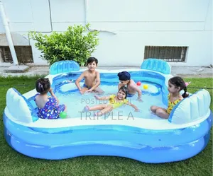 Durable Intex Swim Center Family Lounge Pool