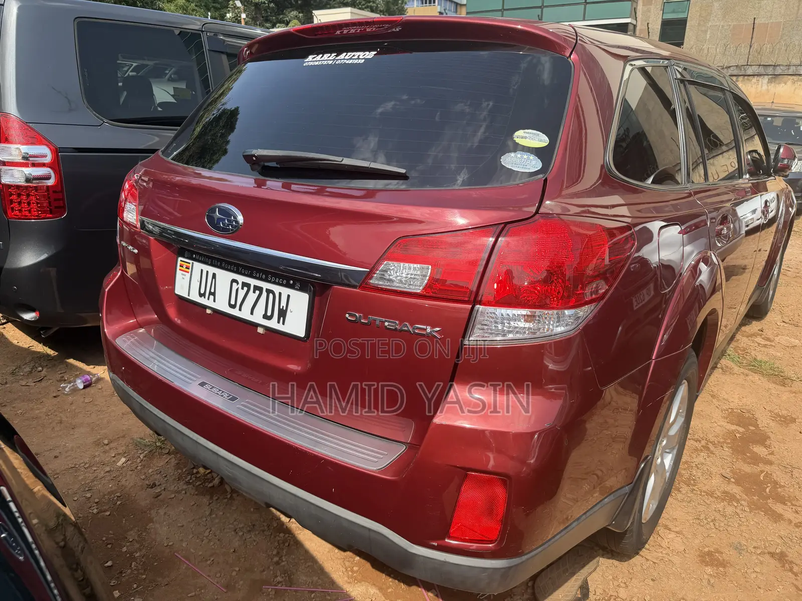Subaru Outback 2011 Maroon