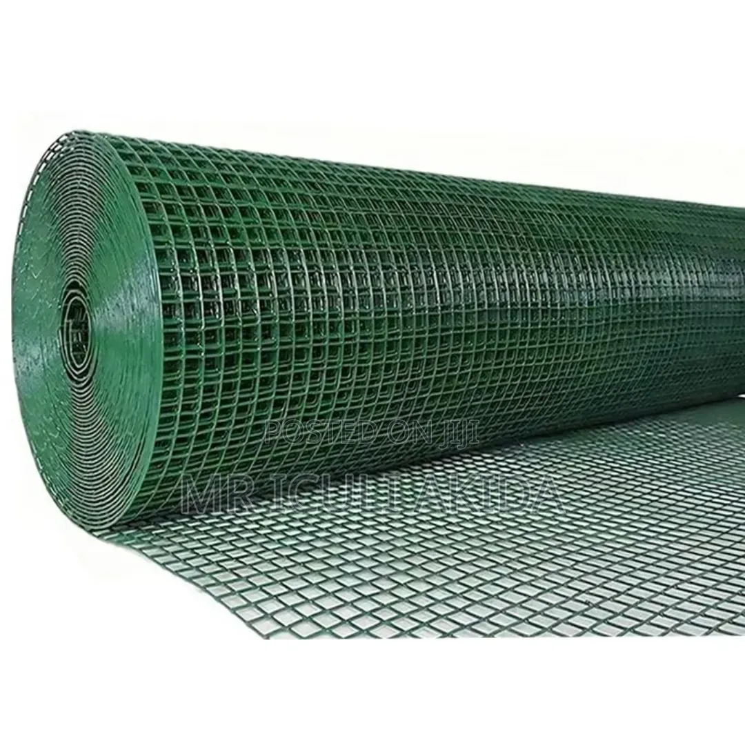 *Size: 1/2" X 25m Green, PVC Coated Rabbit Wire Mesh