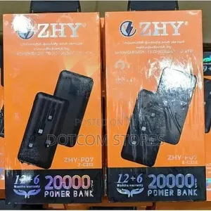 Zhy 20000mah Power Bank Ultra High Capacity