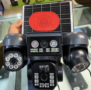 3 Auto Rotation Camera/PTZ Solar Camera 3lens
