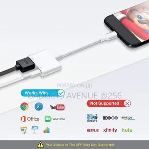 Apple Lightning Digital Av Adapter Designed To Mirror Your Device Scre
