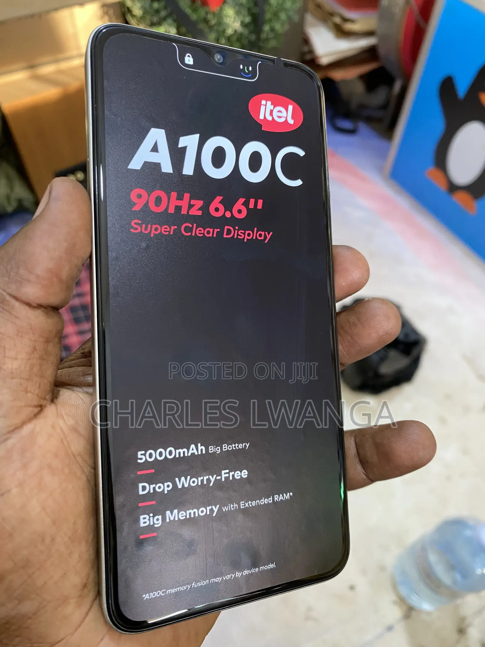 New Itel A100C 64 GB Gold