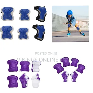 6 Pieces of Kids Protection Gear Set Knee Pad Elbow Pads Wrist Guards