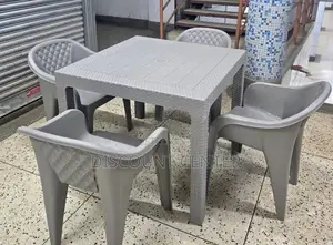 Garden Plastic Chair and Table