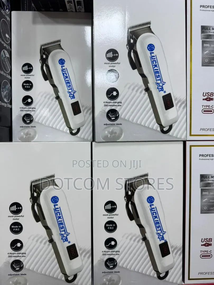 Luckiestar Professional Rechargeable Hair Clipper.