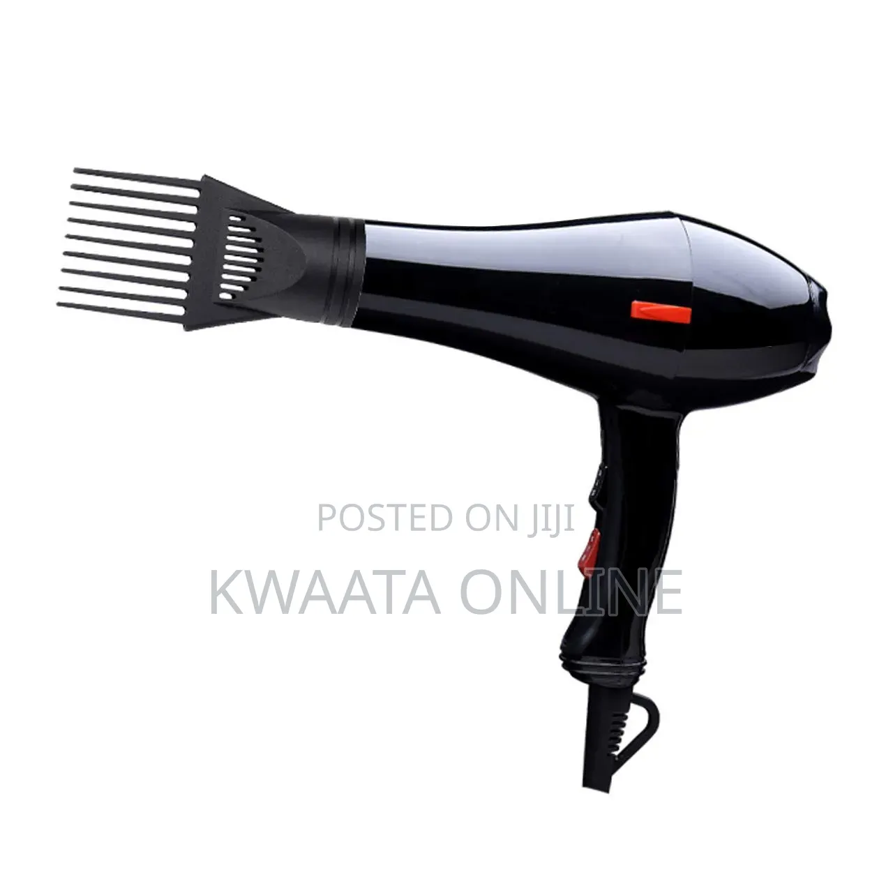 Fakang Fk-3900 Professional Multi-Functional Hair Hand Dryer - Black