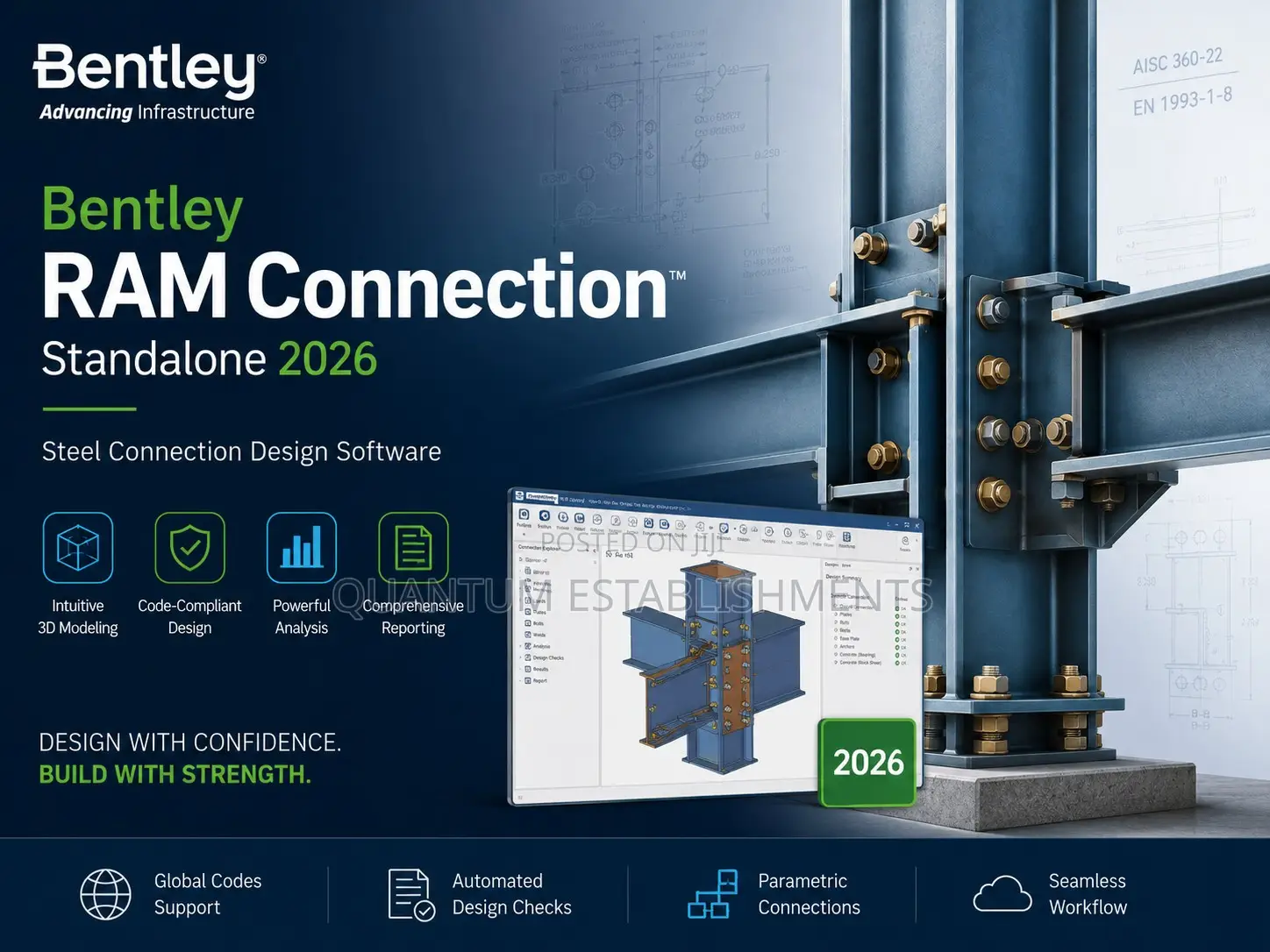 Bentley Ram Connection Standalone 26 Steel Connection Design Software