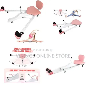 Leg Stretcher Split Machine With Backrest, Adjustable 0-190° Splits
