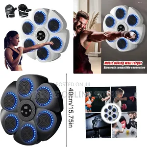 Smart Music Boxing Machine,Music Punching Machine With RGB Light