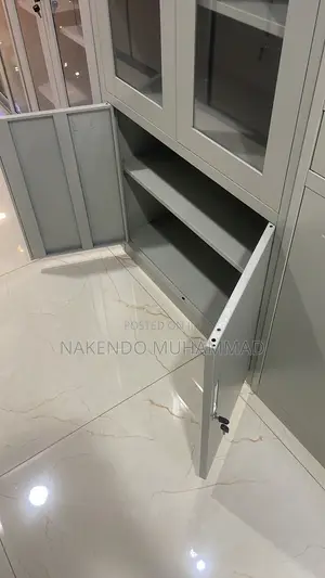 Glass Double Door Cabinet