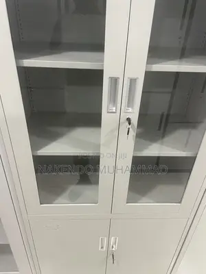 Glass Double Door Cabinet