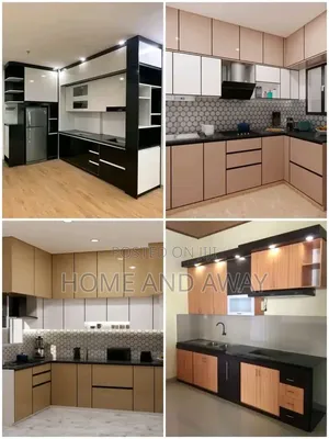 Classe Economique Kitchen Cabinets From 4,000,000/- Only in Any Colour