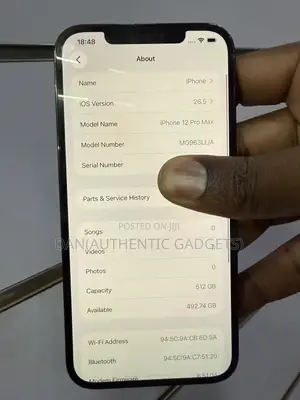 Apple iPhone 12 Pro Max 512 GB Blue