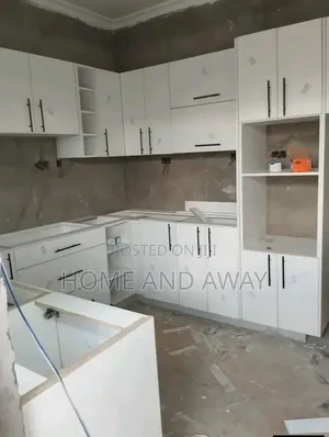 Lukman Ugandan Standard Kitchen Cabinets 800,000/- Per Running Meter