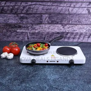 Geepas GHPW Dual Hot Plate - Portable Electric Hob