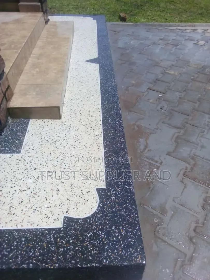 Terrazzo Floor Glass