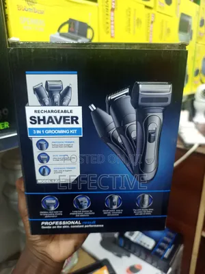 3-in-1 Rechargeable Shaver Set