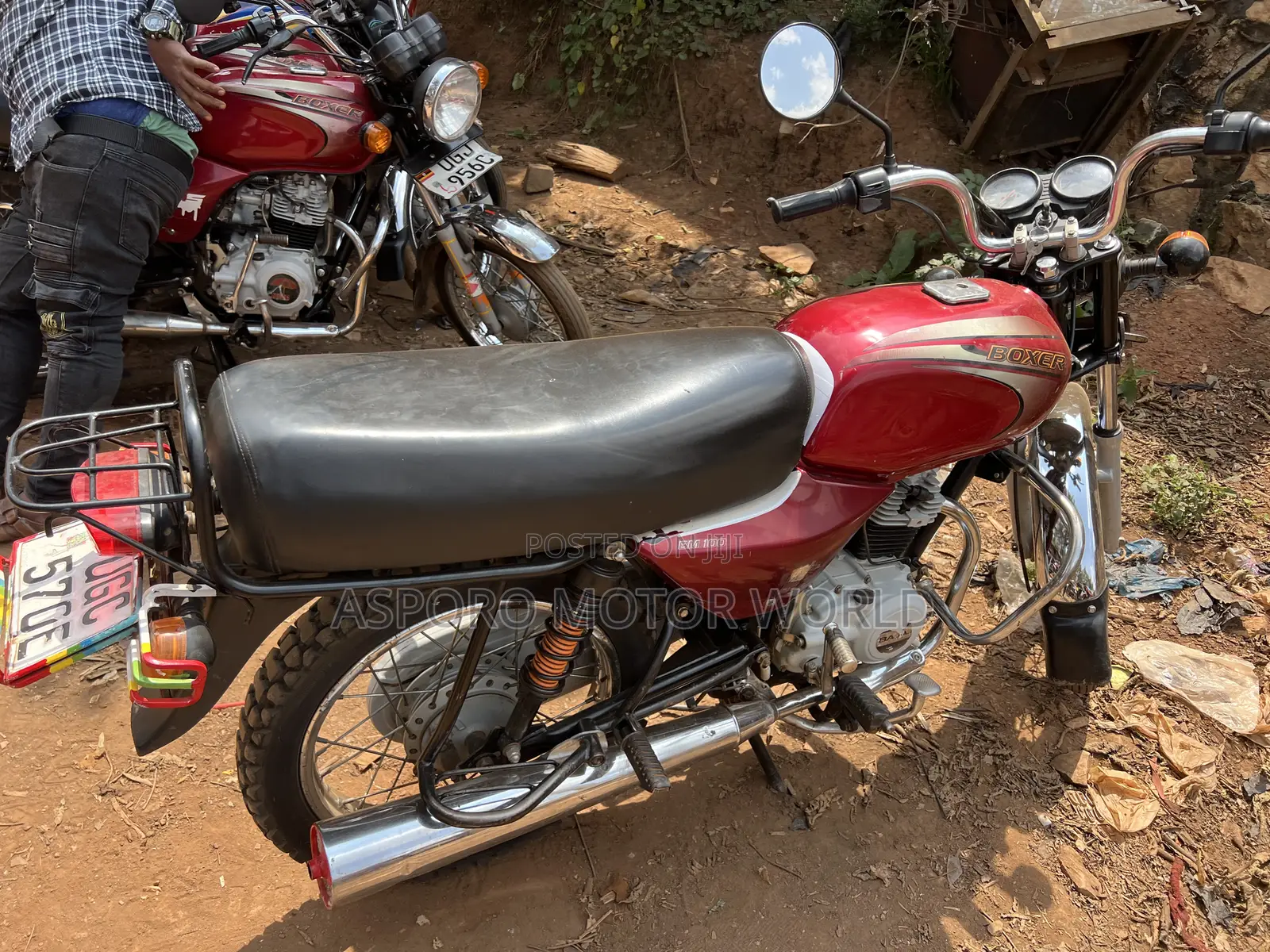 Bajaj Boxer 100 2024 Red