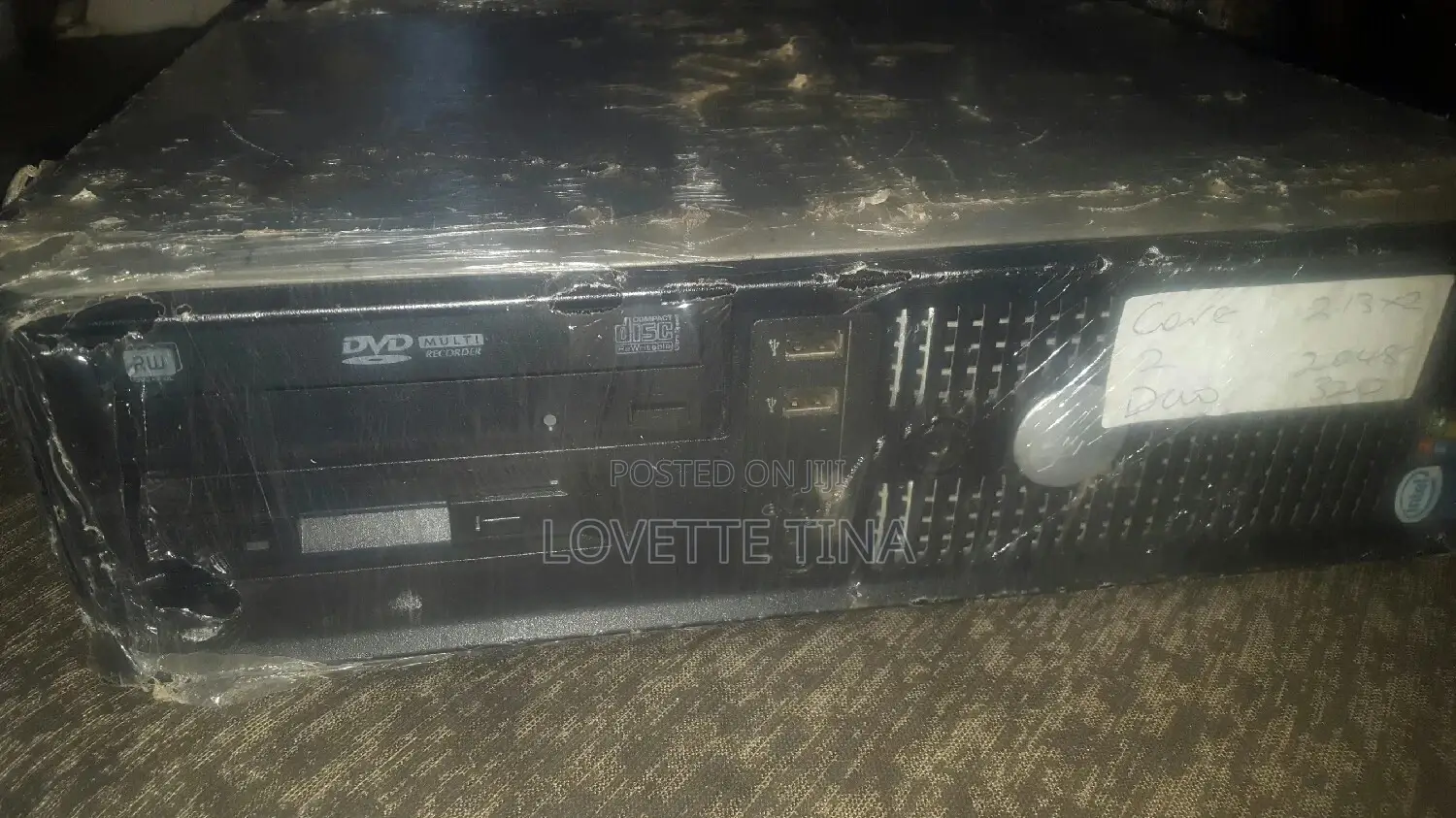 Desktop Computer Dell 2GB Intel Core 2 Duo HDD 160GB