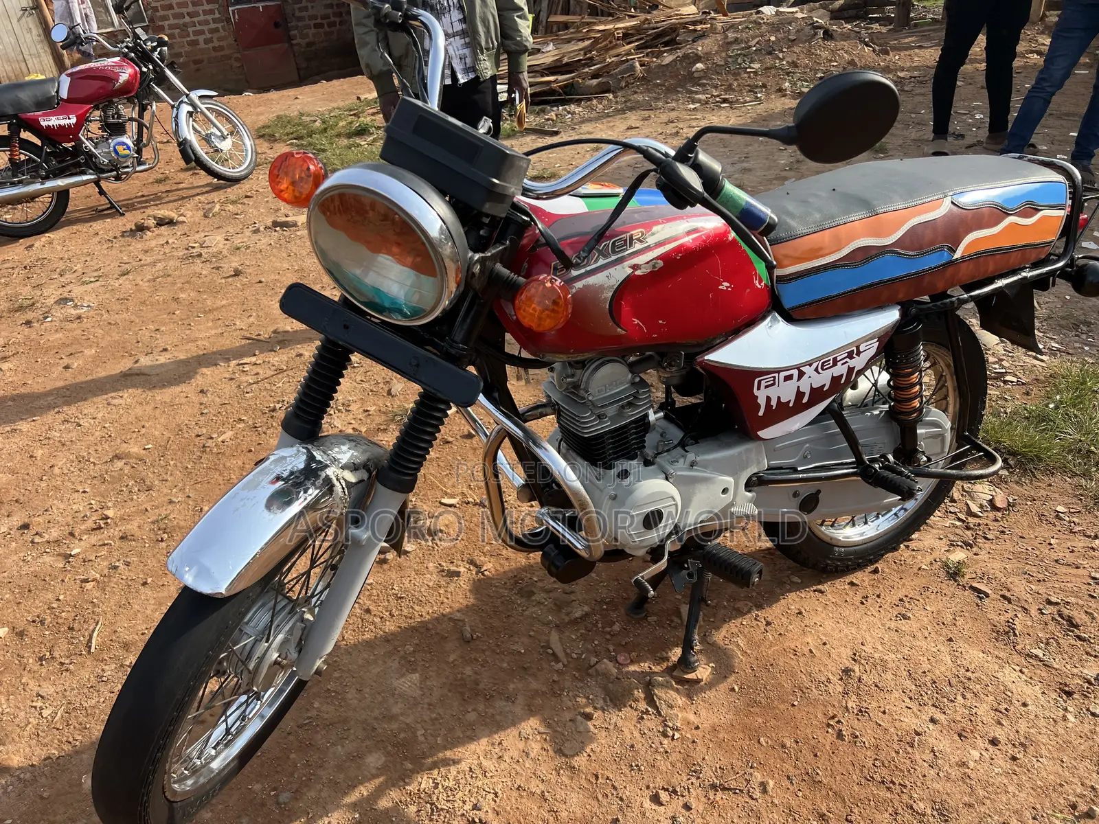 Bajaj Boxer 100 2019 Red
