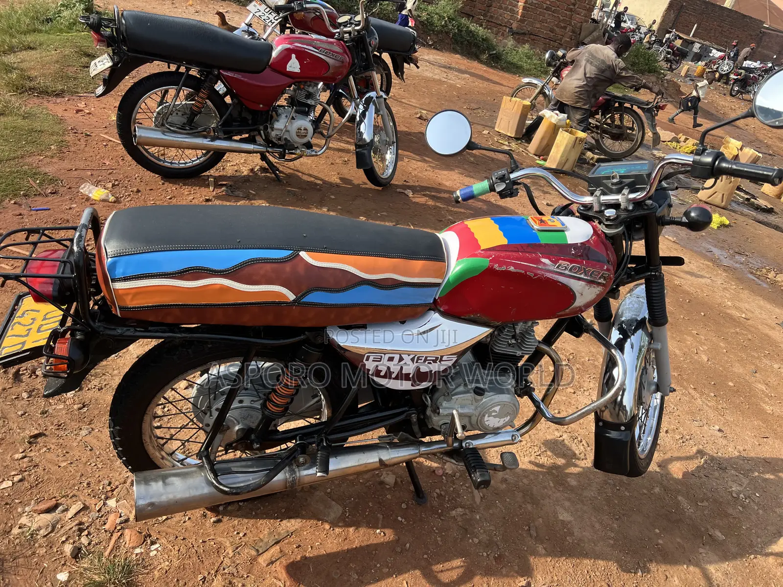 Bajaj Boxer 100 2019 Red