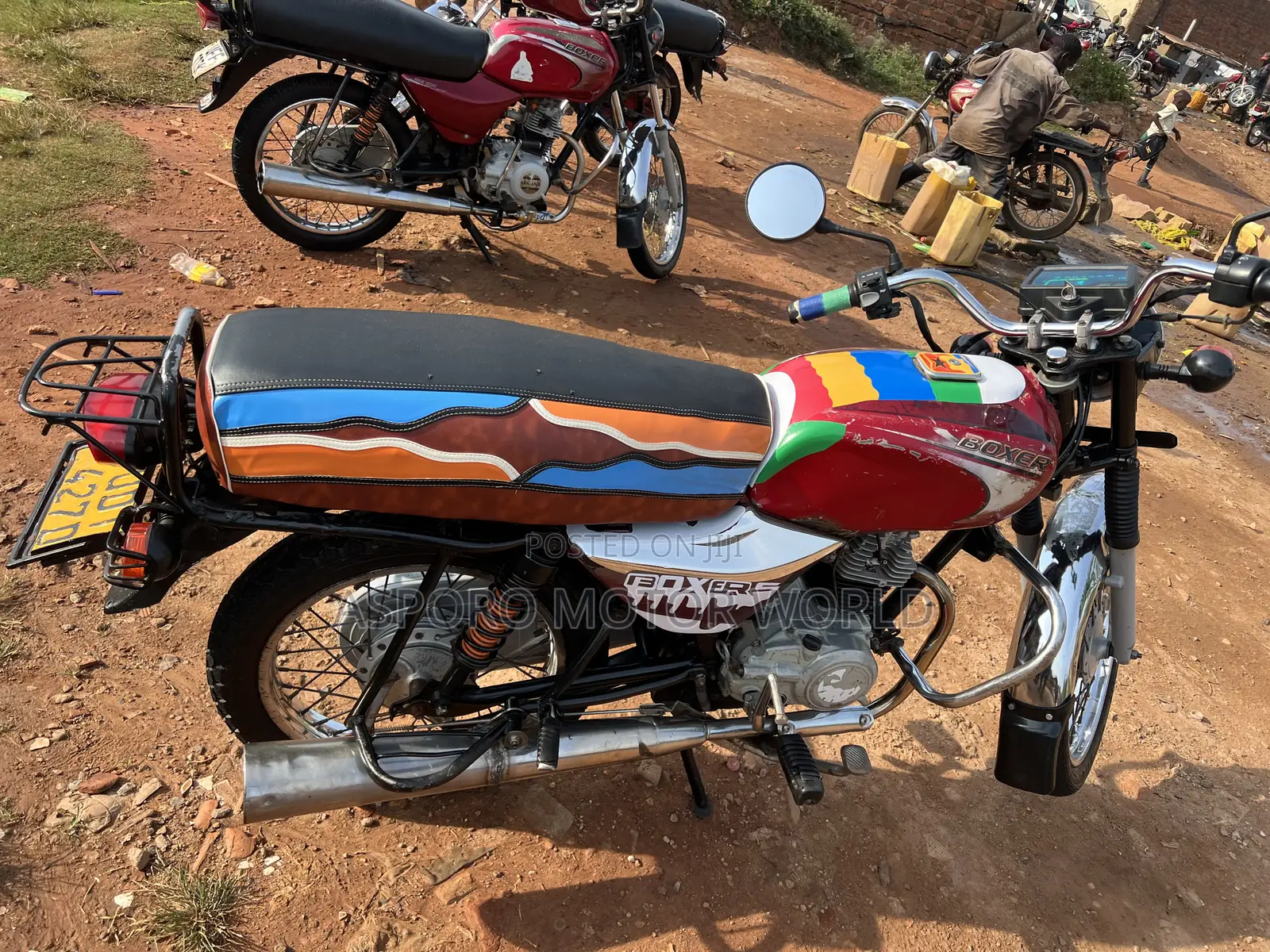 Bajaj Boxer 100 2019 Red