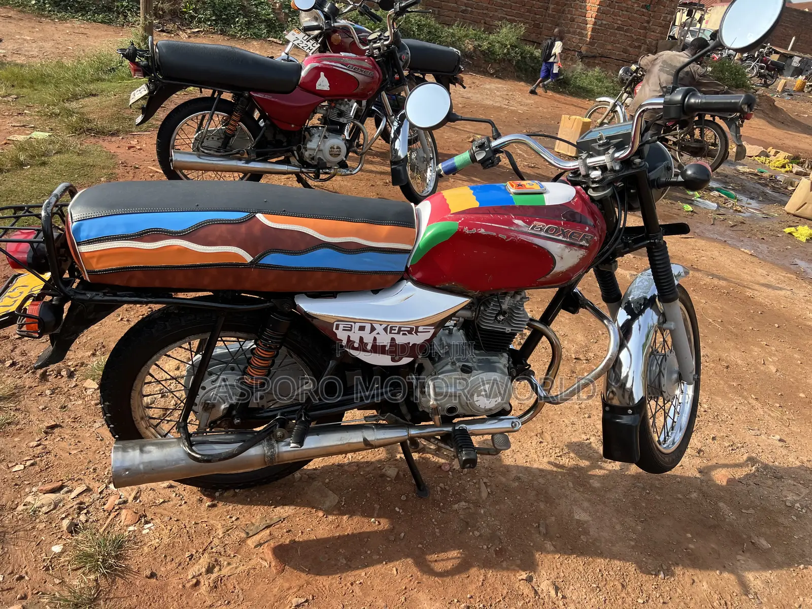 Bajaj Boxer 100 2019 Red