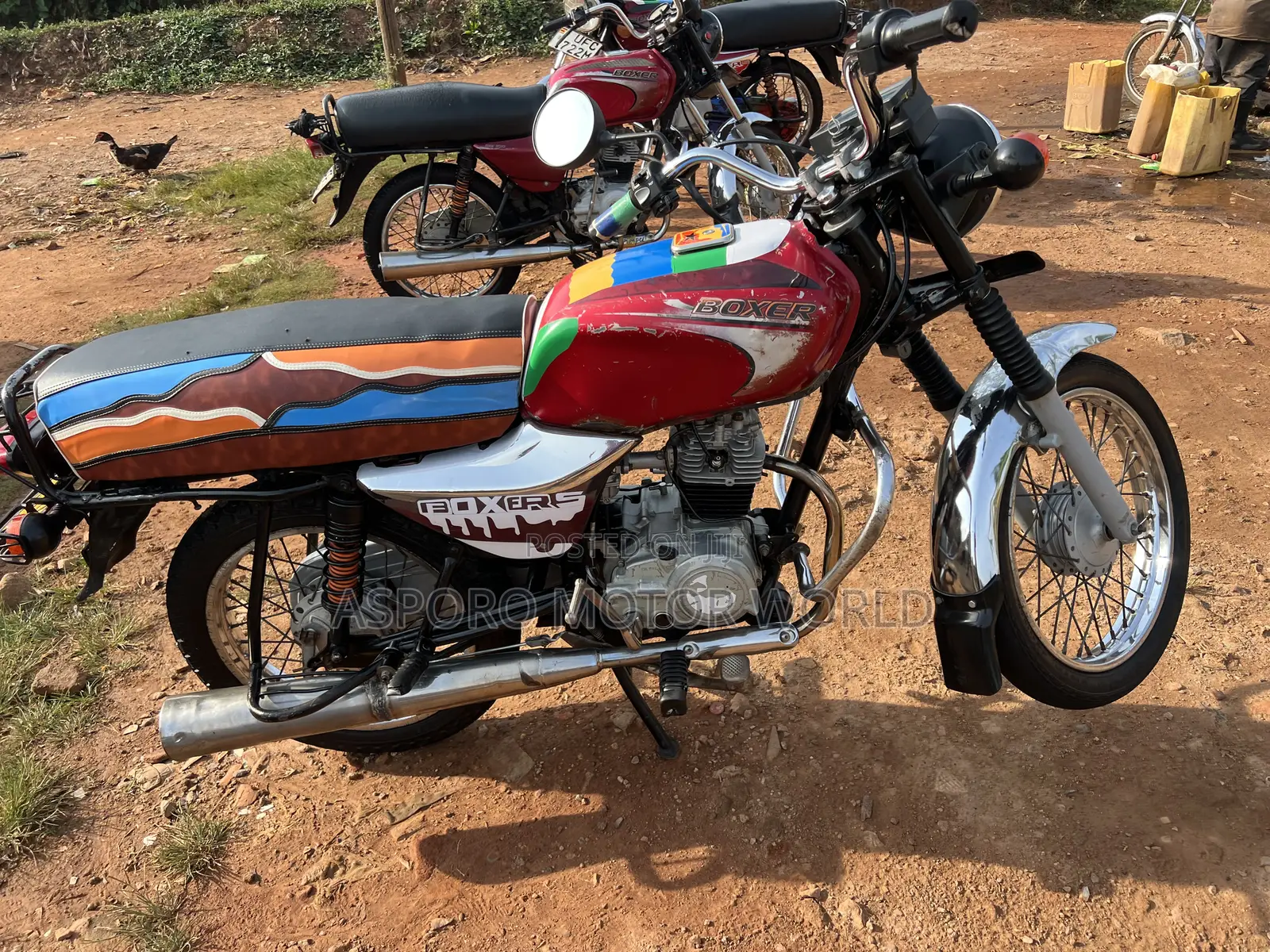 Bajaj Boxer 100 2019 Red