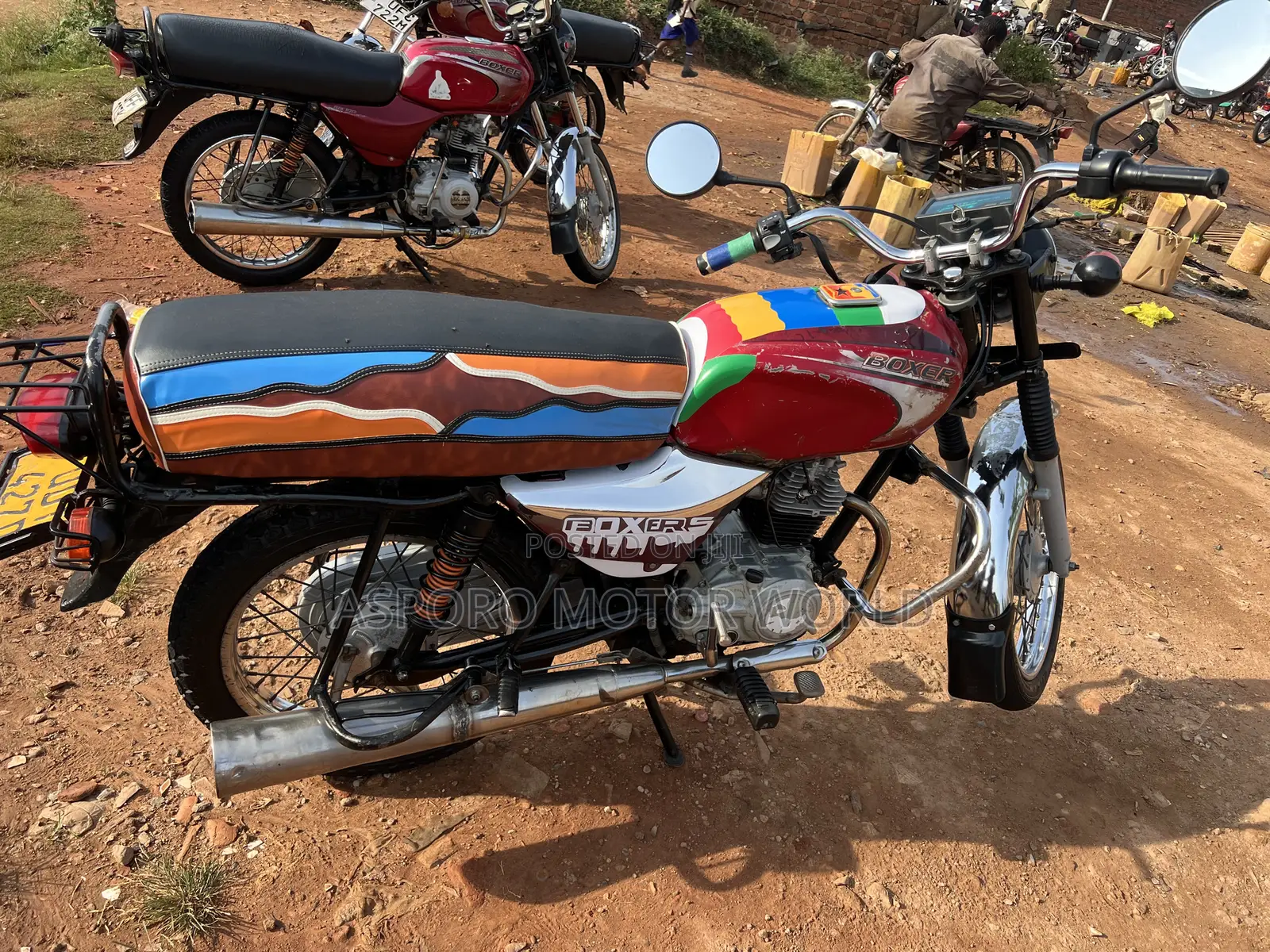 Bajaj Boxer 100 2019 Red