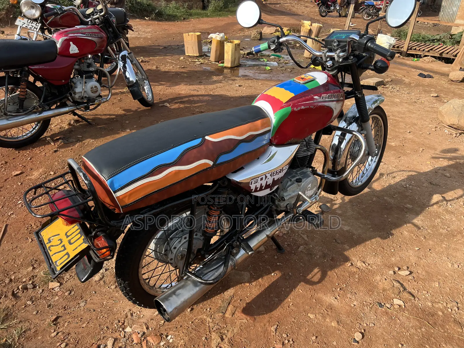 Bajaj Boxer 100 2019 Red